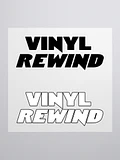 Retro Vinyl Rewind Sticker Pack product image (1)