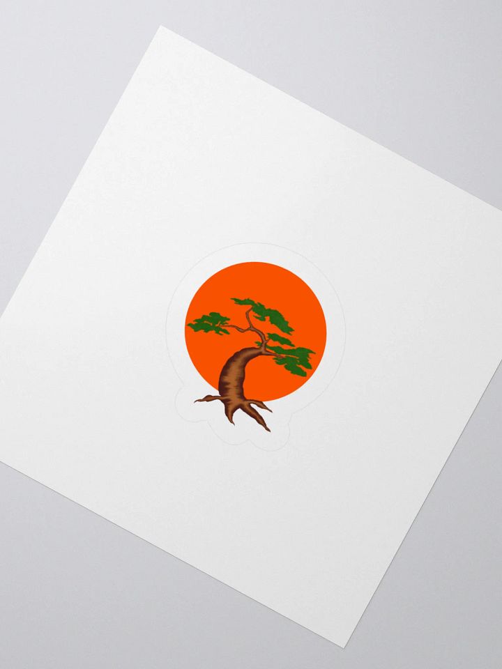 Bonsai Tree Kiss Cut Stickers product image (2)