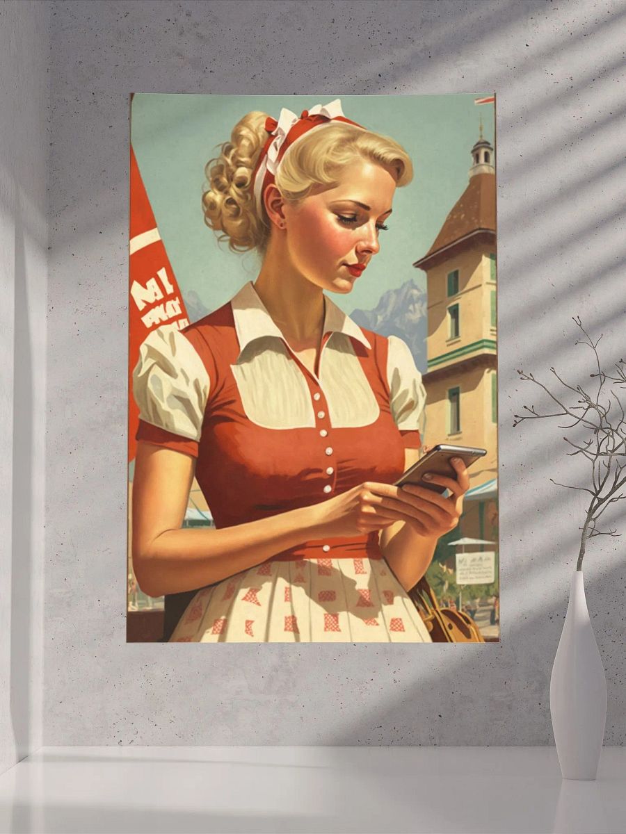 Dirndl Girl Checking Bumble II product image (6)