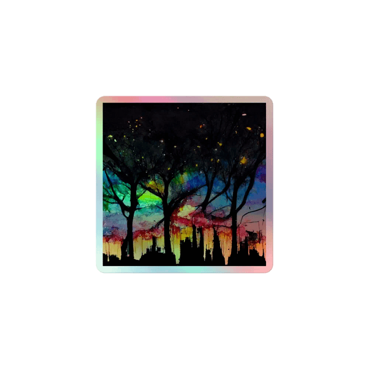 Twilight Forest Holographic Sticker Set product image (1)