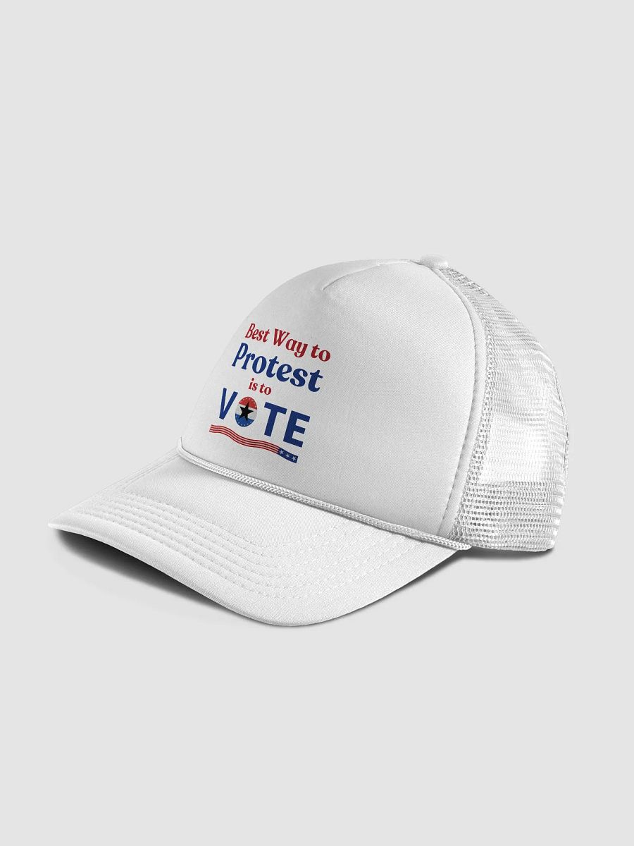 Best Way To Protest Is To Vote Hat | Political Election Statement Cap product image (8)