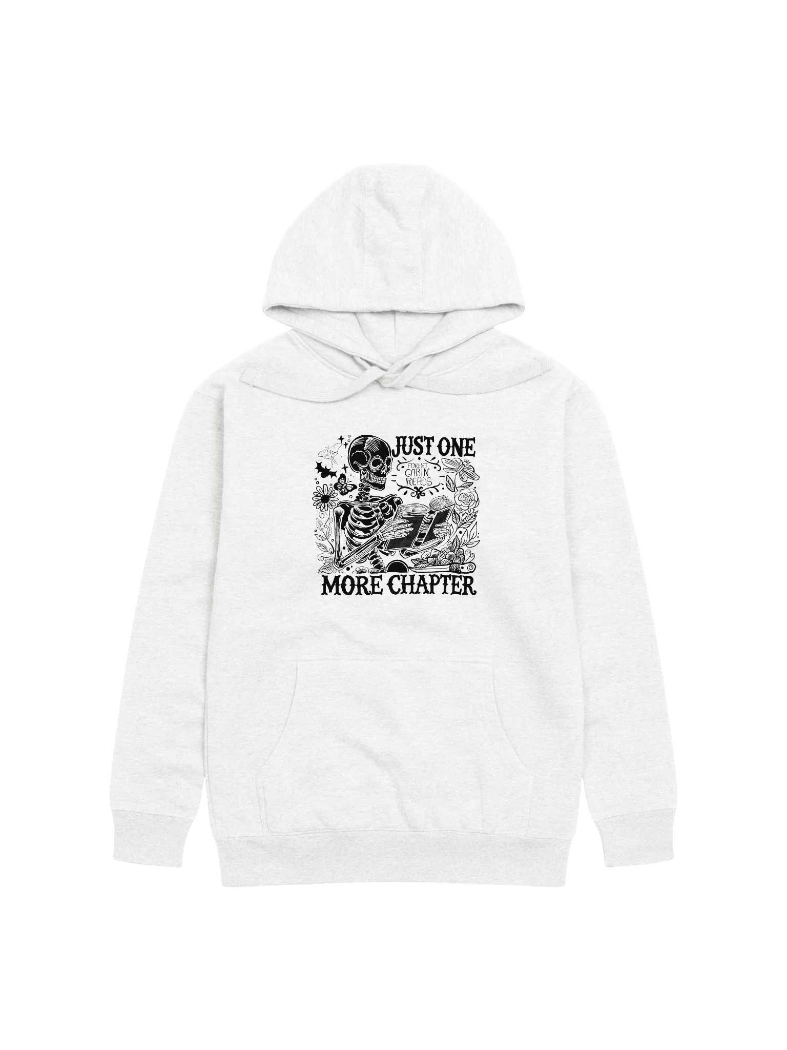 "One More Chapter" Skeleton Hoodie (Bright Colors Collection) product image (1)
