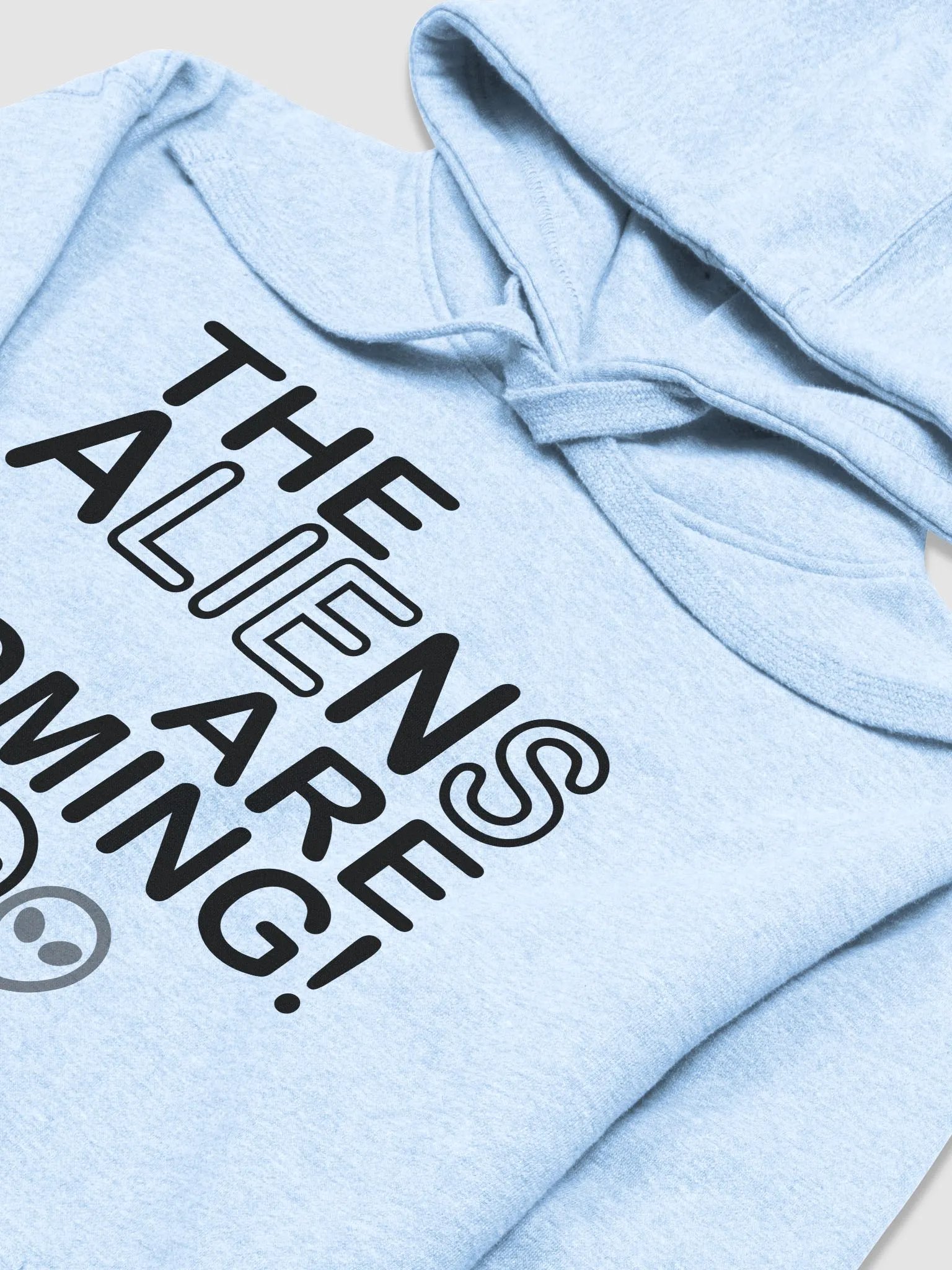 The Aliens Are Coming! - Black - Cotton Heritage Unisex Premium Hoodie product image (1)