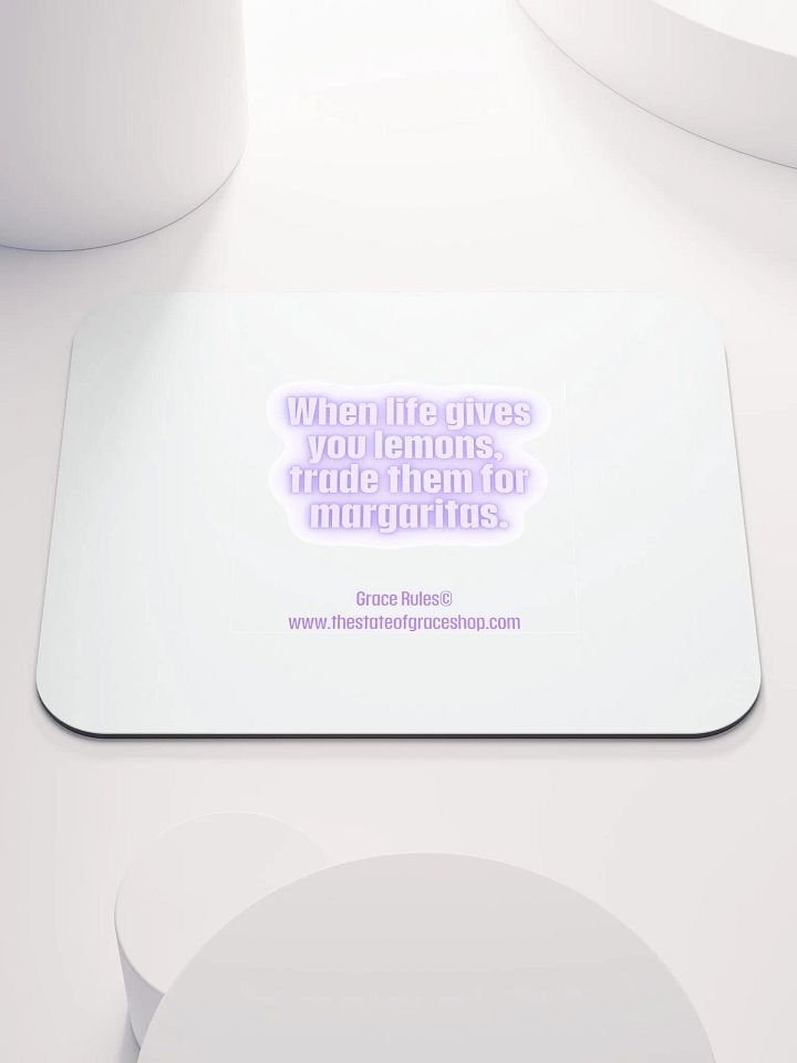 FUNNY DESK MATS 4 U “When life gives you lemons, trade them for margaritas.” product image (1)