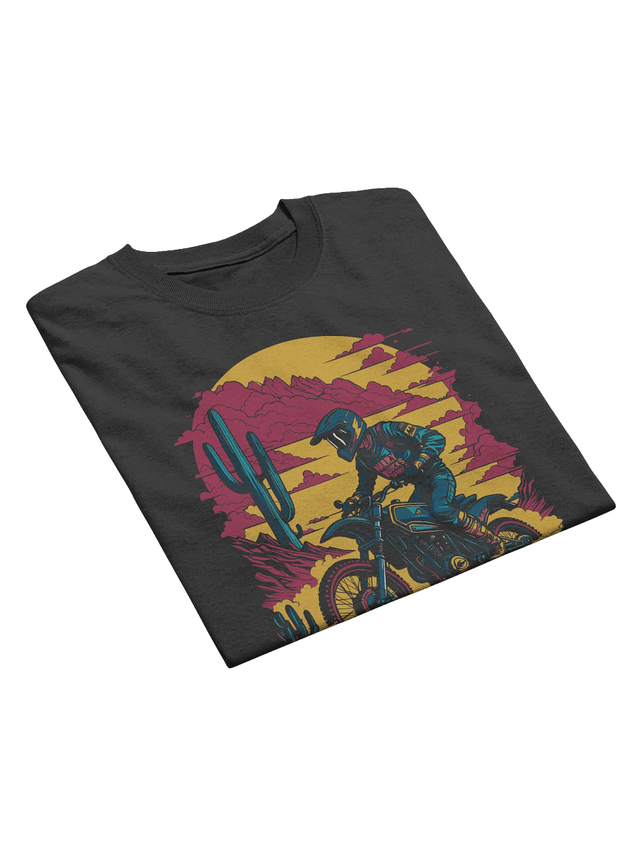 Dirt Bike Daydreams T-Shirt | Retro Motocross Off-Road Rider Tee product image (3)