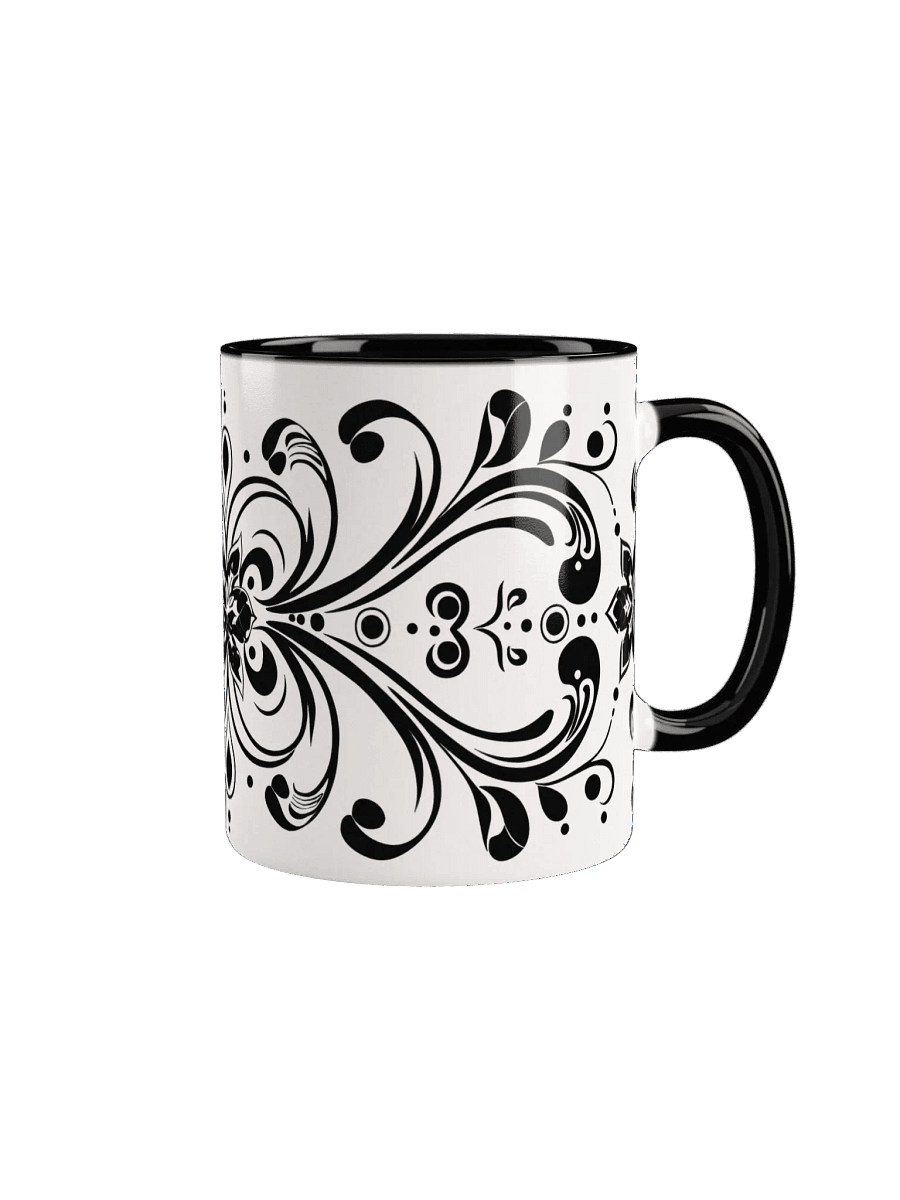 Vibrant Swirls Ceramic Mug product image (2)