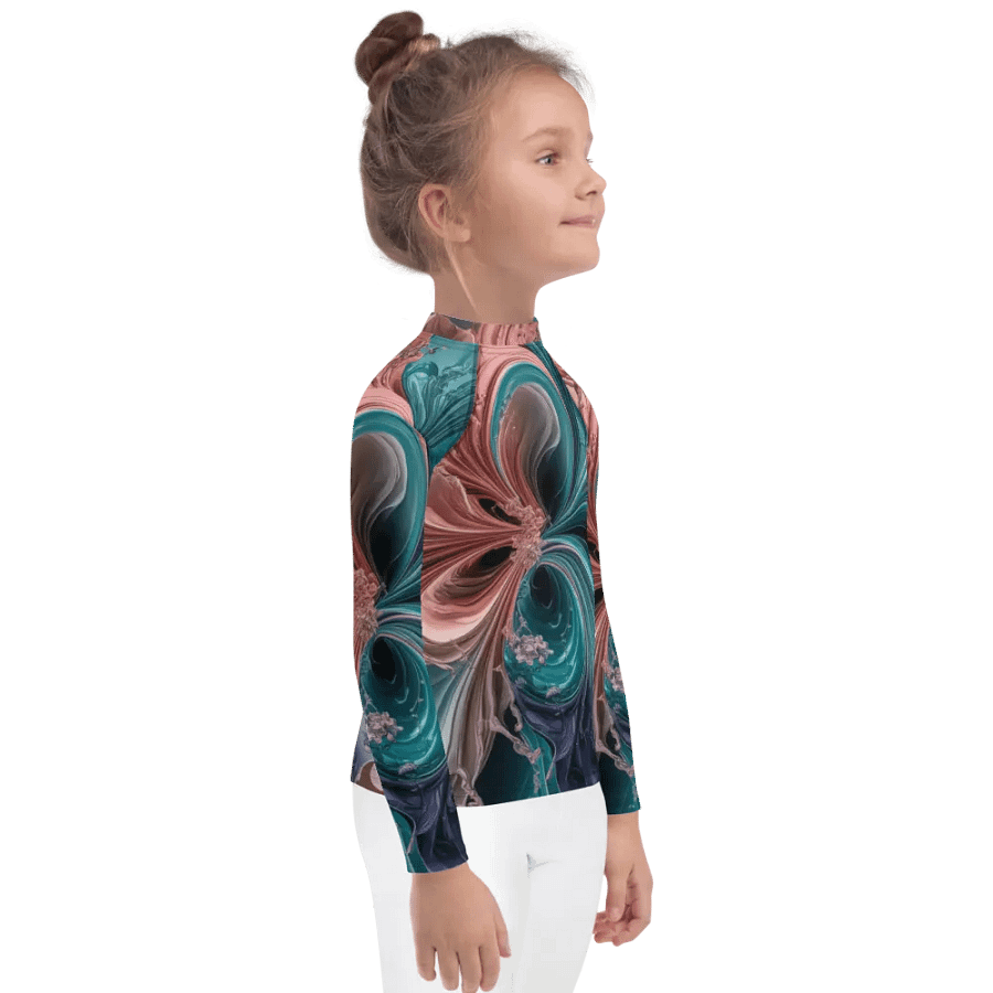 Liquid Color PT, Kids Rash Guard product image (4)