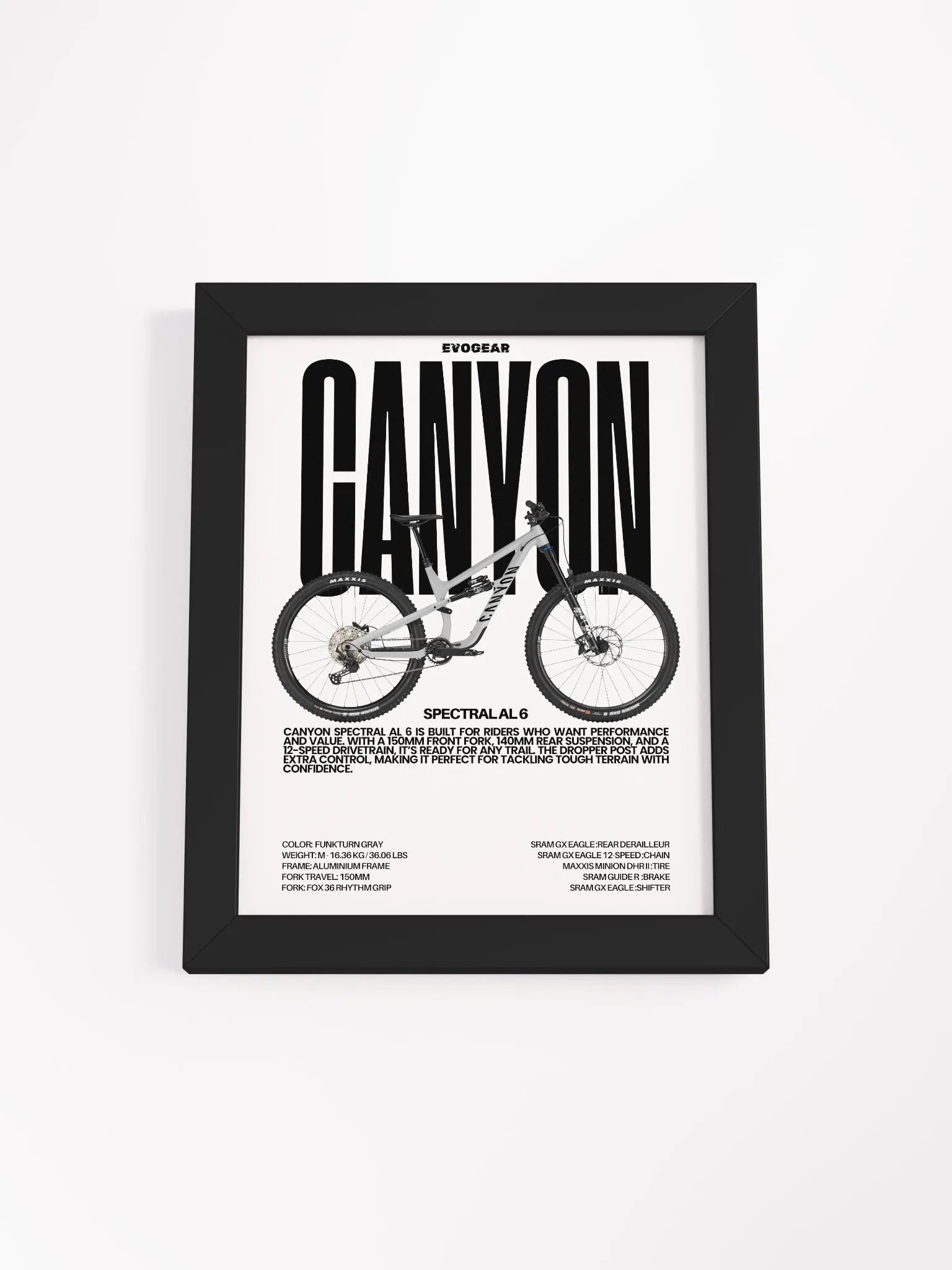 Canyon Spectral AL 6 Frame product image (1)
