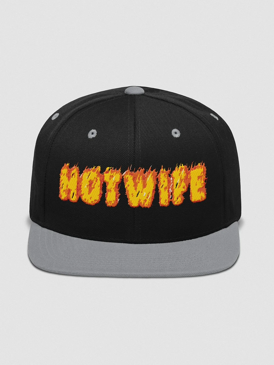 Wool blend Snapback Hot Hotwife embordered cap product image (3)