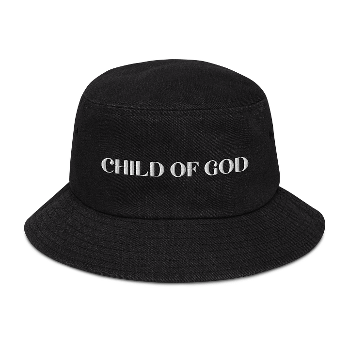 CHILD OF GOD Denim Hat (Embroidered) - John 1:1 Co. product image (1)