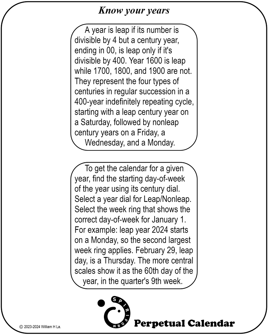 Perpetual Calendar .PNG Download Files product image (2)