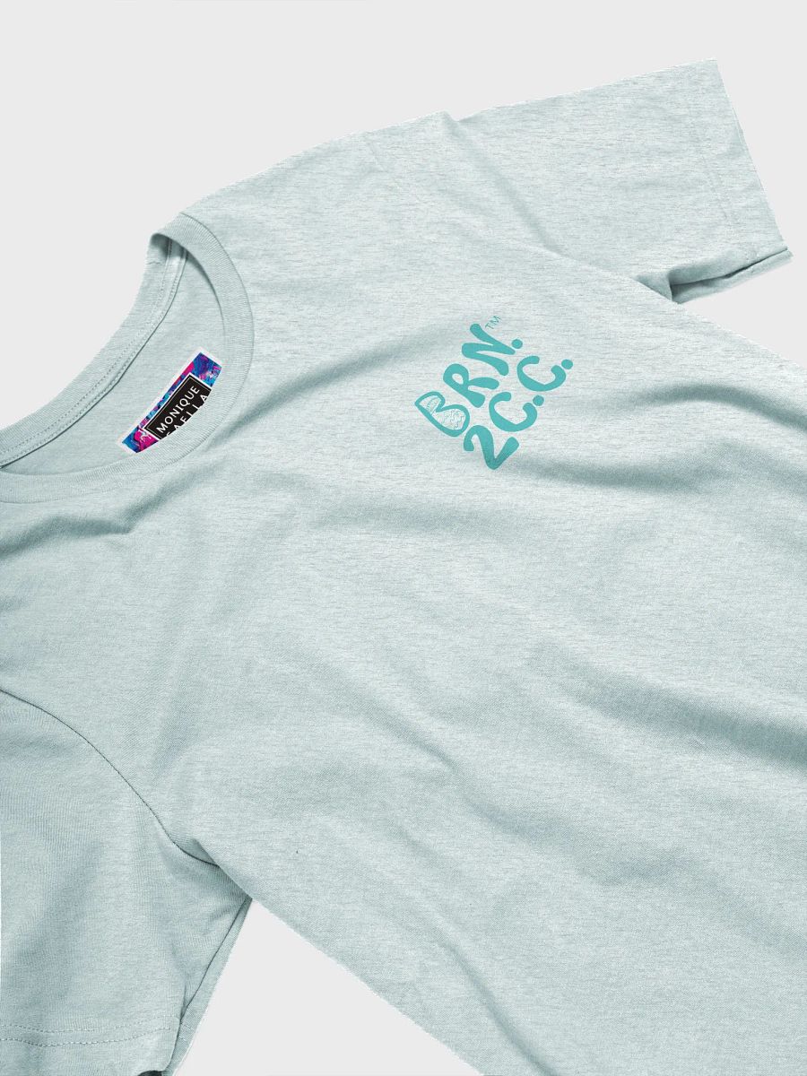Women's | BOURNE to Cape Cod™ | Supersoft T-Shirt by Bella+Canvas | Deep Turquoise Logo on Light Neutrals product image (29)