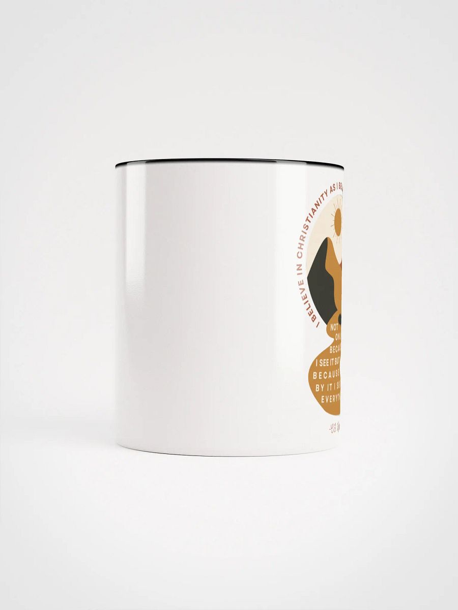 I Believe in Christianity C.S. Lewis Quote Mug product image (13)