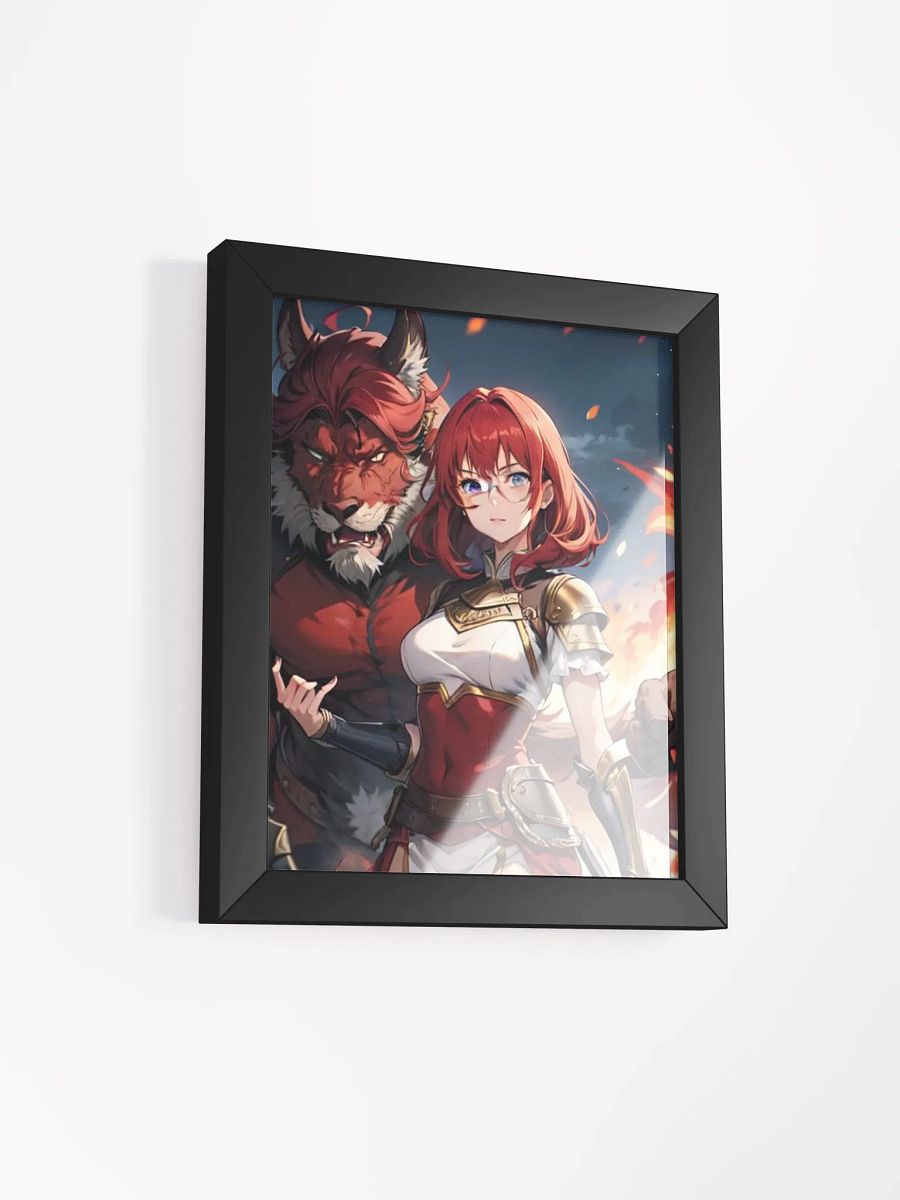 Red K Warrior Poster w/ Frame product image (2)
