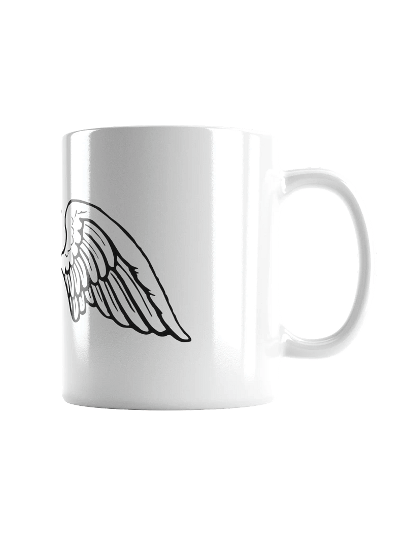 Warrior Words Black Logo Mug