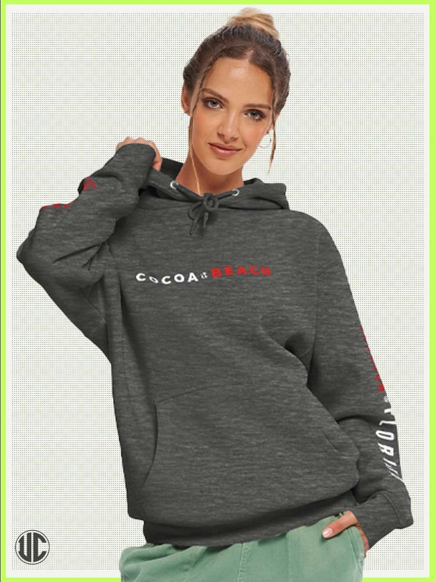 Skater Hoodie – Cocoa Beach Florida | Unisex Streetwear Sweatshirt product image (5)