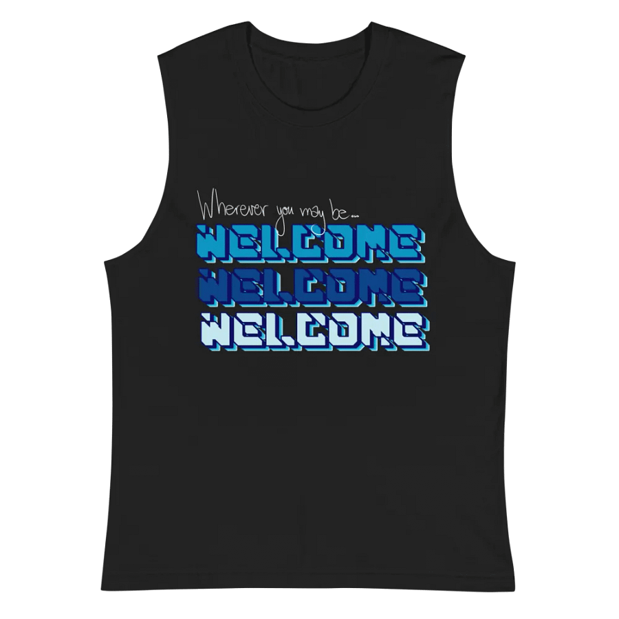 Wherever you may be...Bella+Canvas Muscle Tank (Black) product image (2)