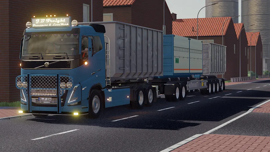 [FS22] Volvo FH5 J.B Freight product image (5)