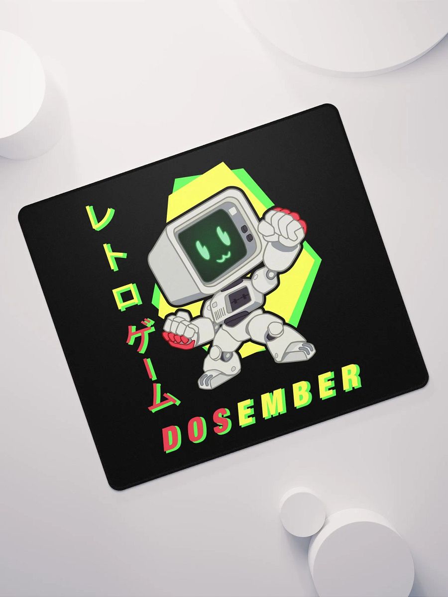 Dosember 2024 Mouse Pad CGA (green-yello-red) product image (7)