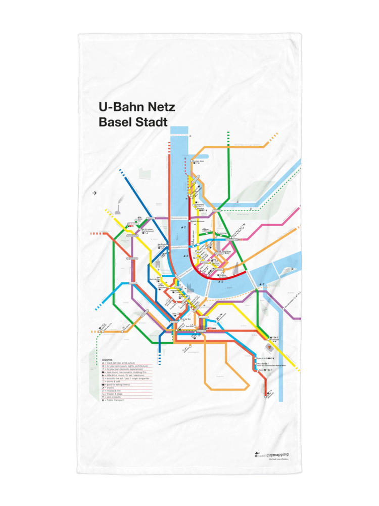 #UBAHN Basel Strandtuch product image (3)