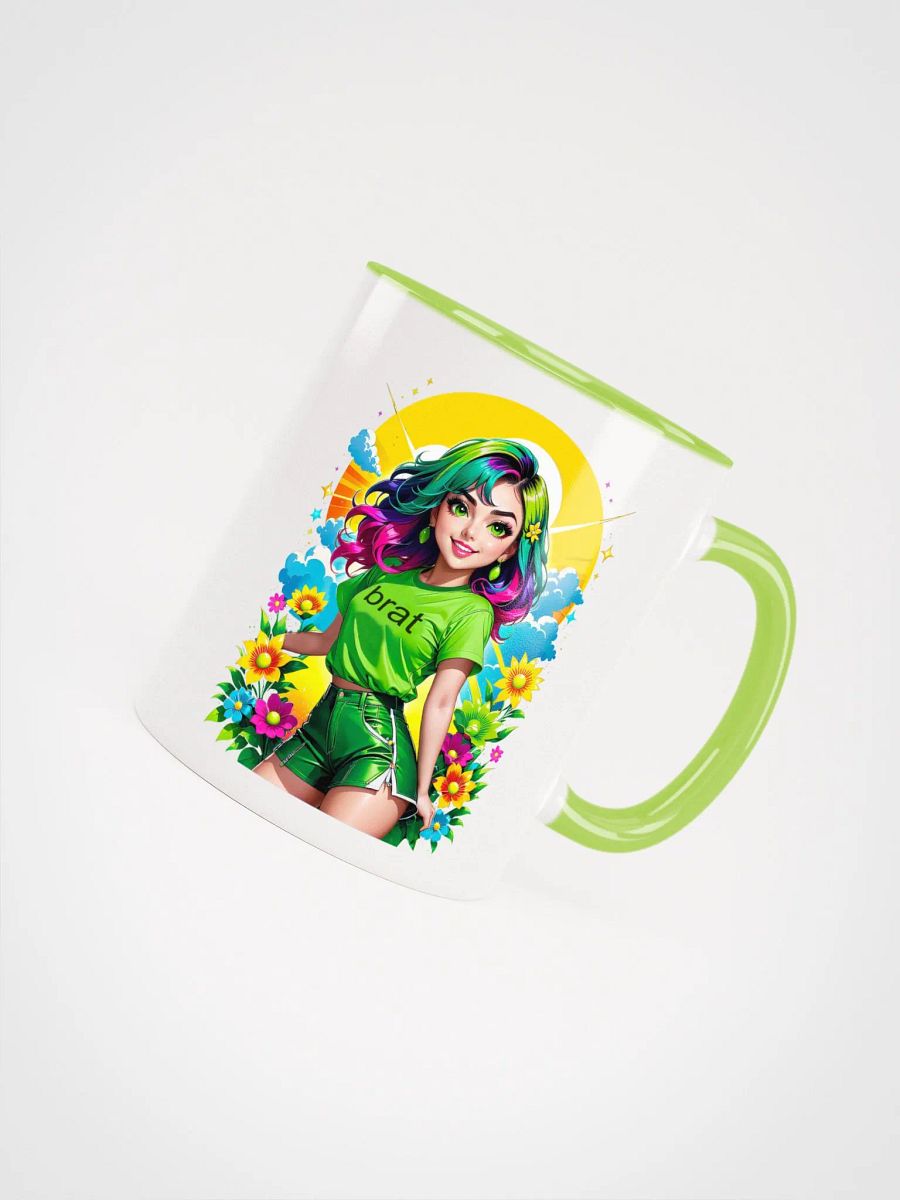 Brat - Ceramic Mug with Color Inside - v2 product image (2)