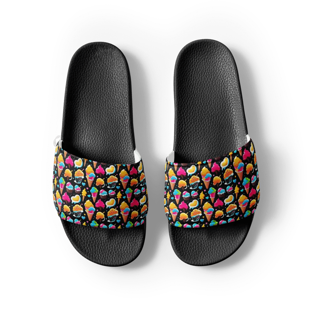 Ice Cream Pattern All Over Print Slides product image (7)