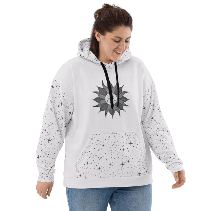 Mystic Sun Starry Night Sky Hoodie product image (1)
