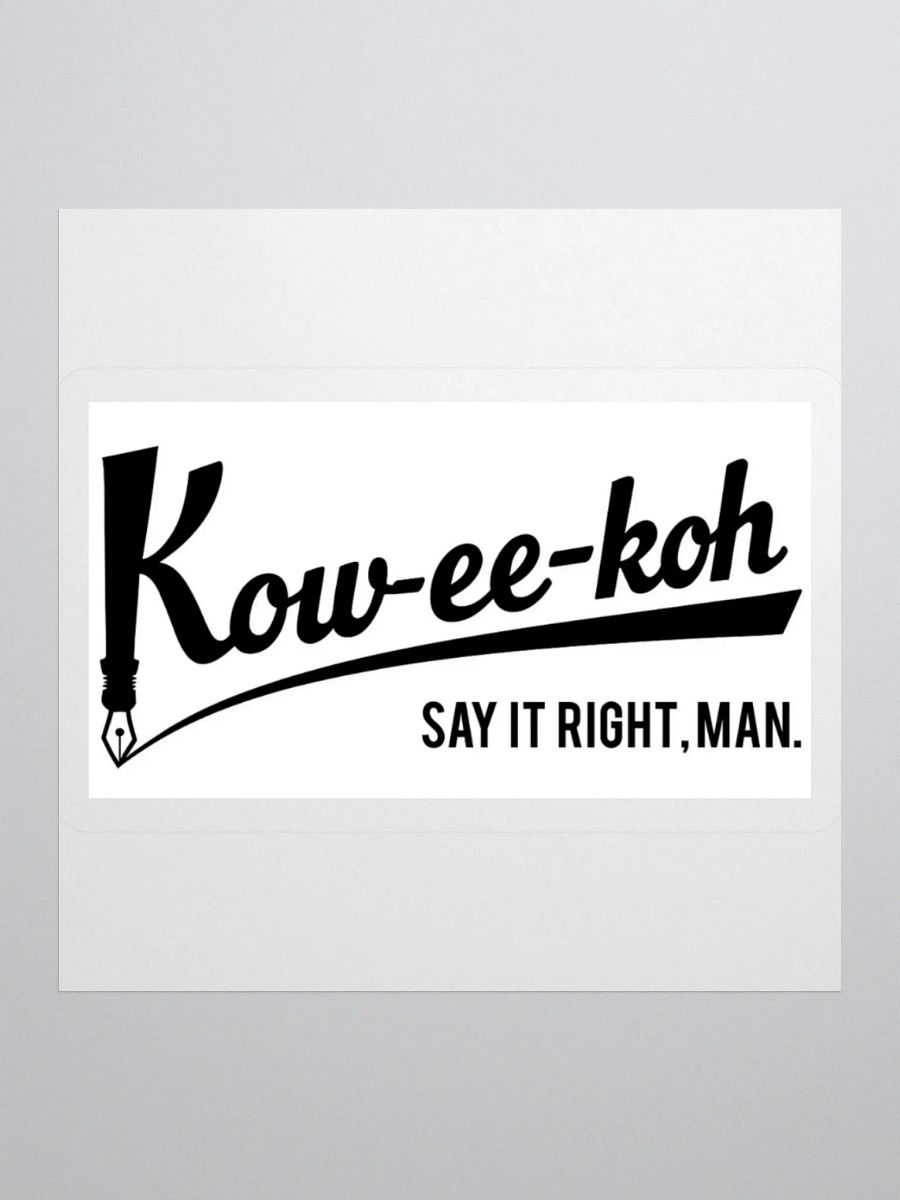 Correct Pronunciation sticker product image (3)
