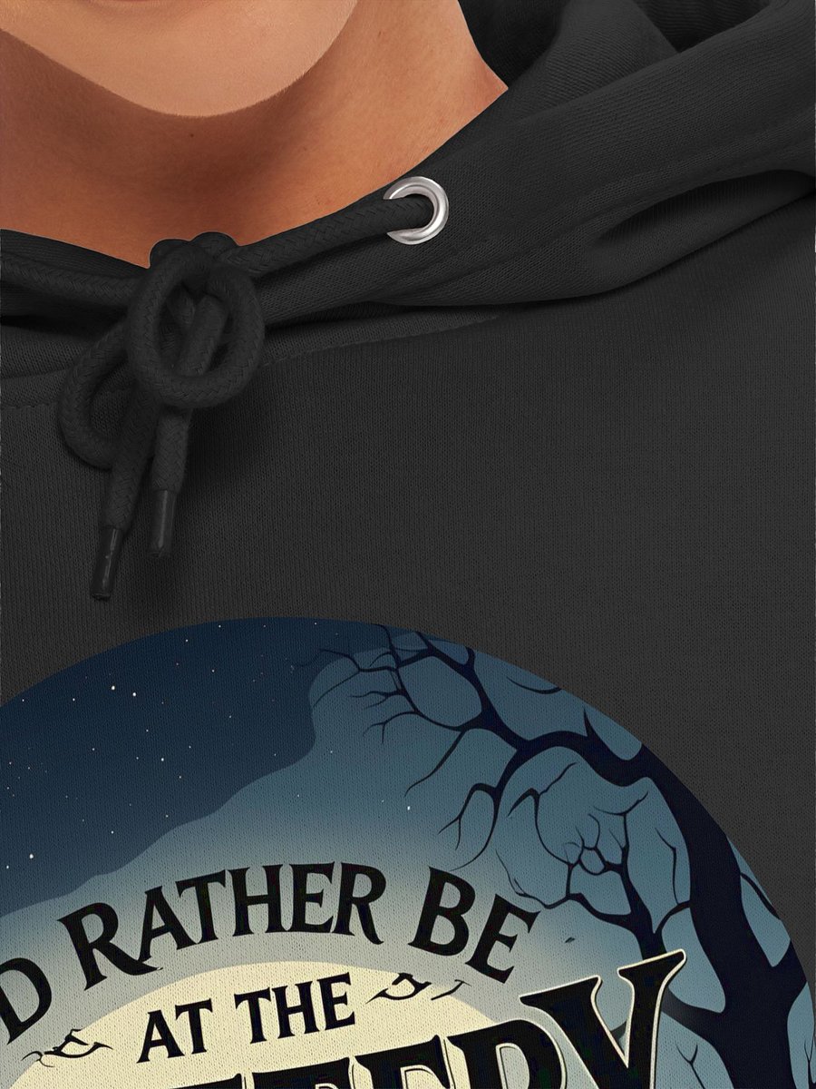Eerie Cemetery Night Premium Hoodie product image (34)