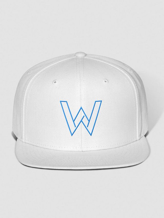 W Hat Blue product image (5)