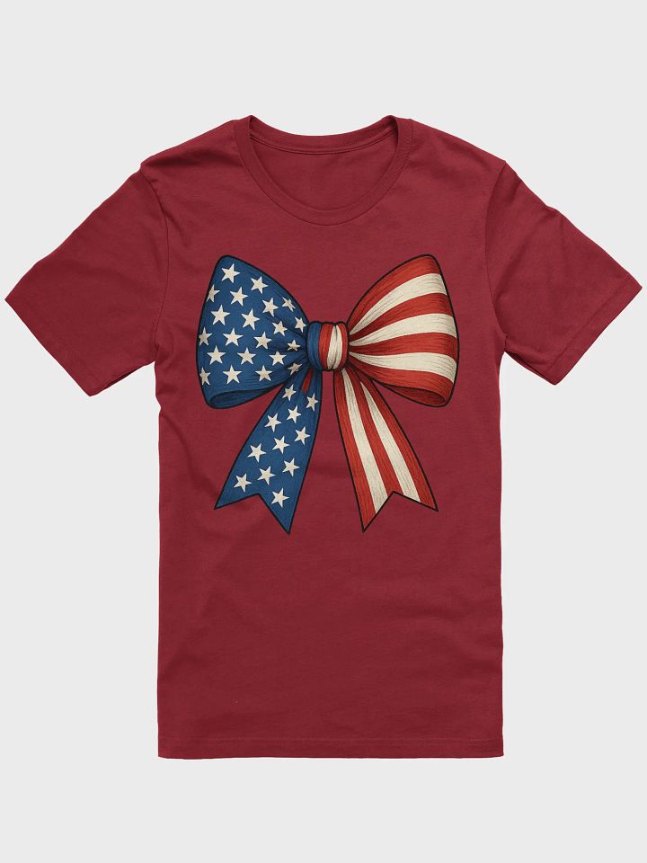 Fourth of July Decorative Bow T-Shirt product image (13)