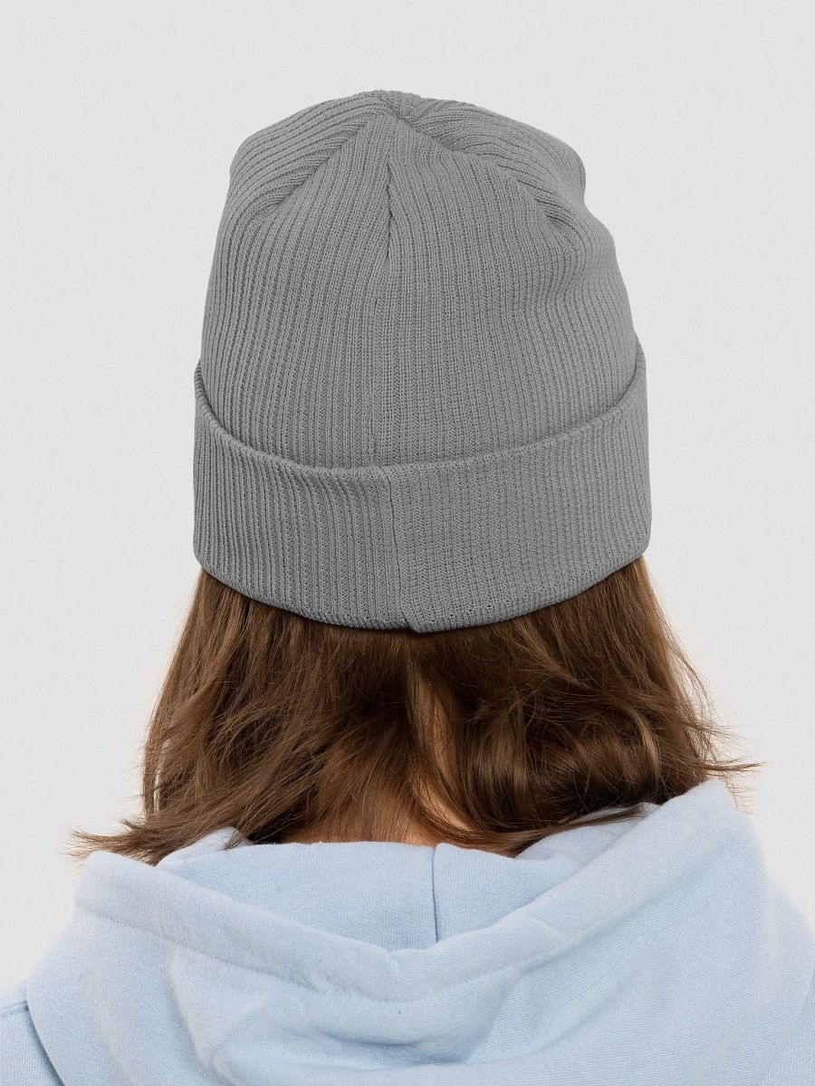 Organic Cotton Embroidered Beanie, Pooky' the mad scientist product image (9)