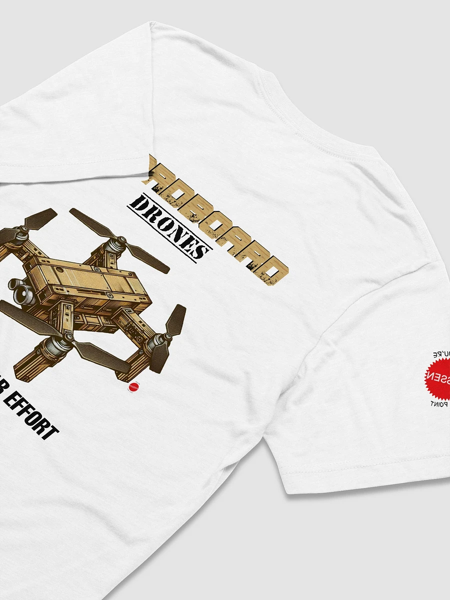 Cardboard Drones for the War Effort - Triblend Short Sleeve T-Shirt product image (4)