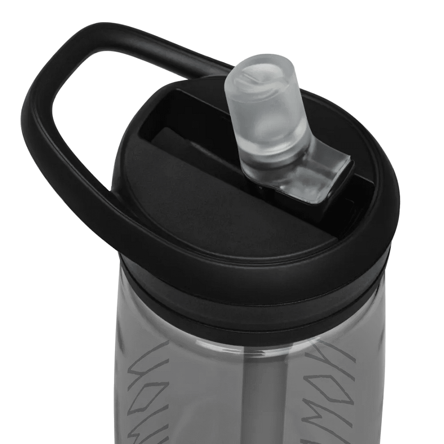 Mythical Wolf Guardian Shield Art Water Bottle product image (7)