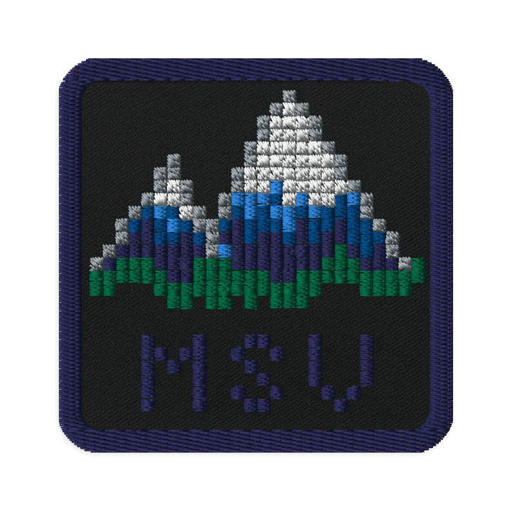 Friendly Critters: Mt. Shade Island Embroidered Patch product image (1)