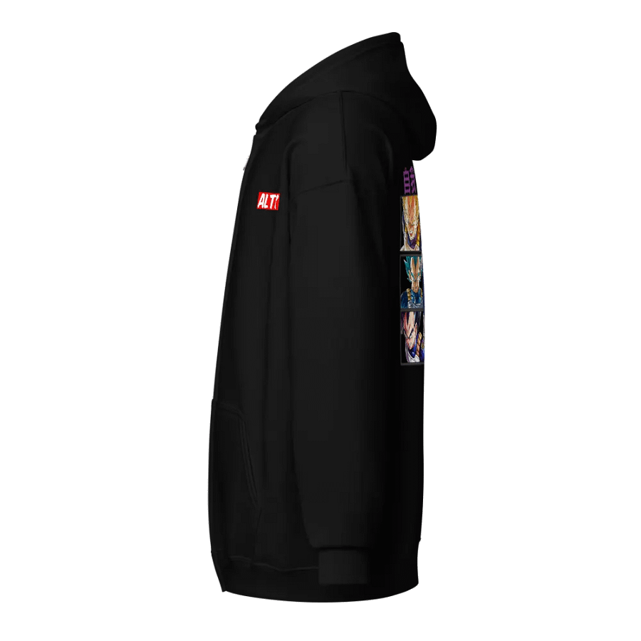 Saiyan Prince UE Zip Hoodie product image (3)