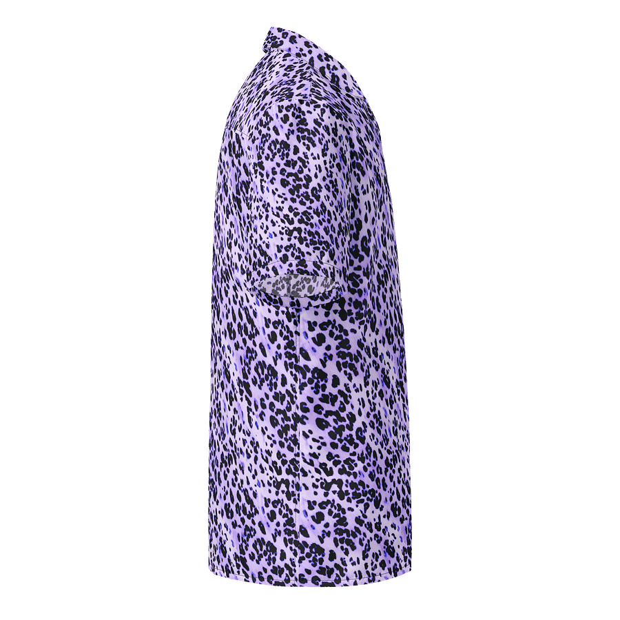 Purple Leopard Skin Hawaiian Shirt product image (4)