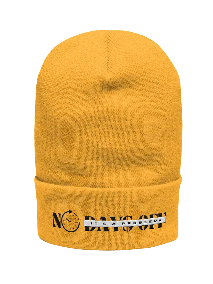 NO DAY$ 0FF Yupoong Cuffed Beanie product image (1)