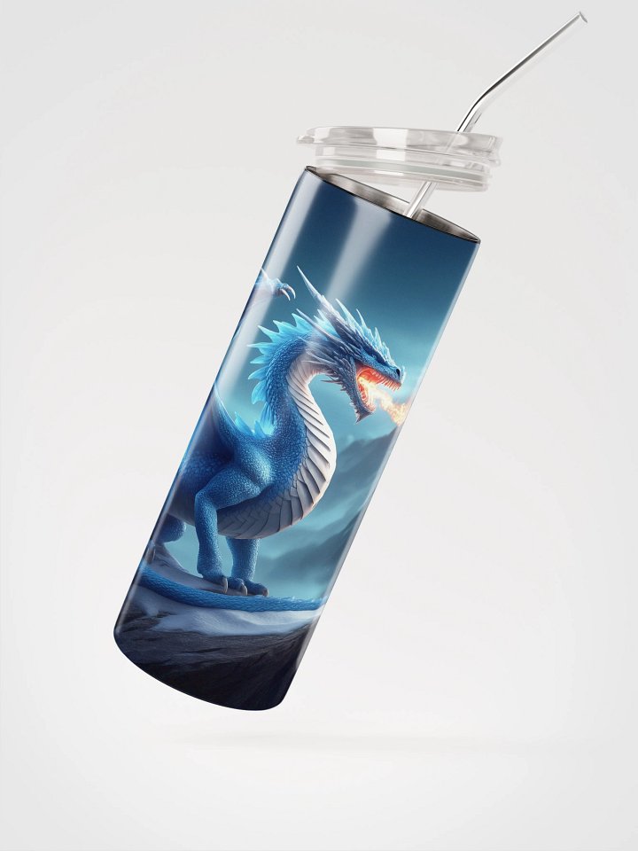 Fire-Breathing Dragon Stainless Steel Tumbler product image (2)