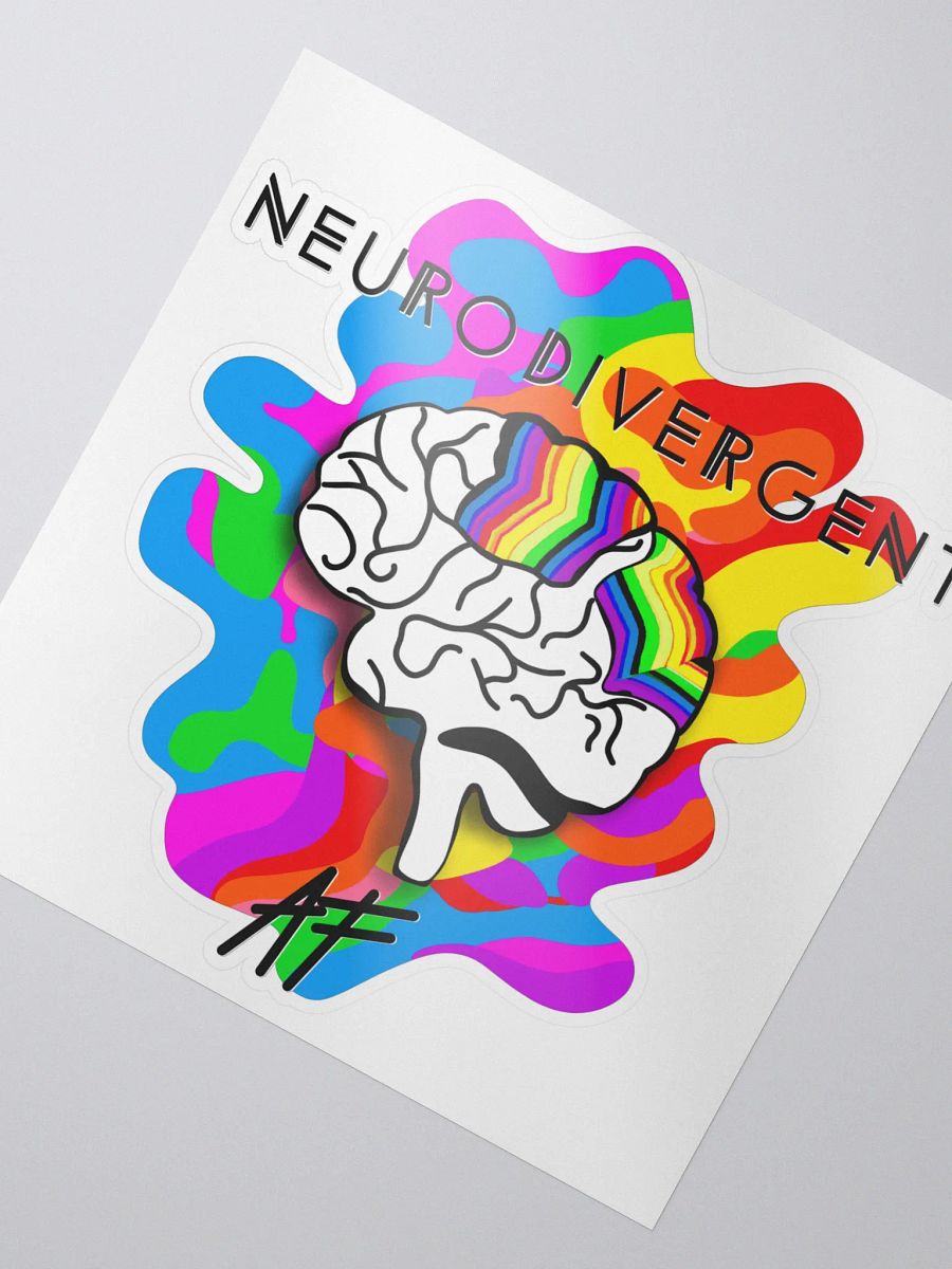 Neurodivergent Pride Sticker product image (2)