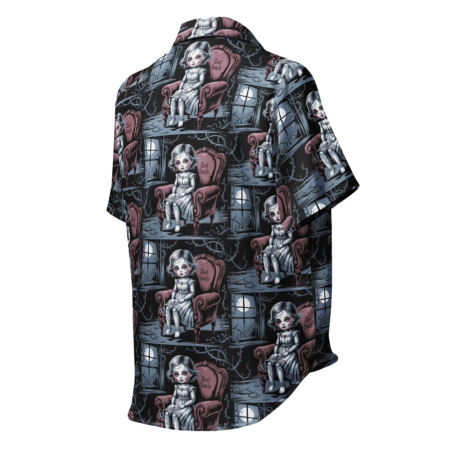 Midnight Veil Designs 'Lost Souls' Gothic Pyjama Top - All-Over Print Women's Short Sleeve product image (3)