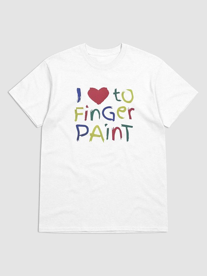 I Love To Finger Paint Shirt product image (11)
