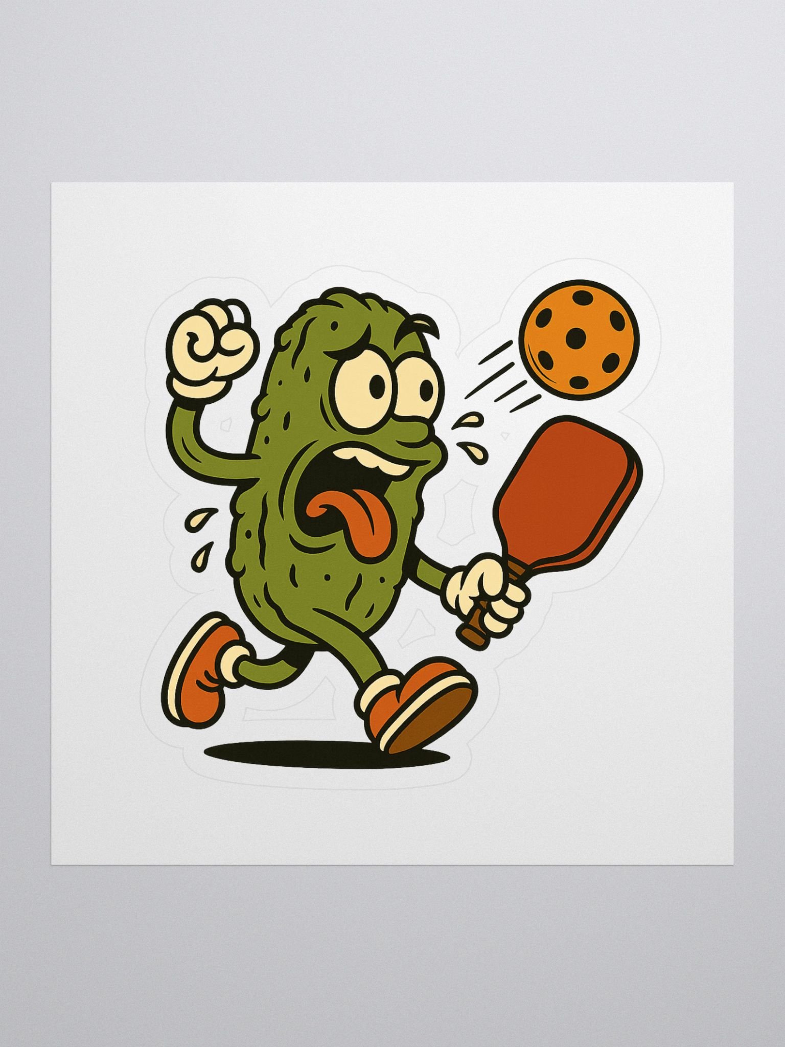 Sweat Serve Pickleball Sticker product image (1)