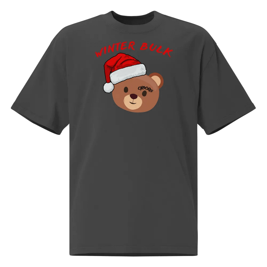 "Winter Bulk" Oversized Faded T-Shirt product image (15)