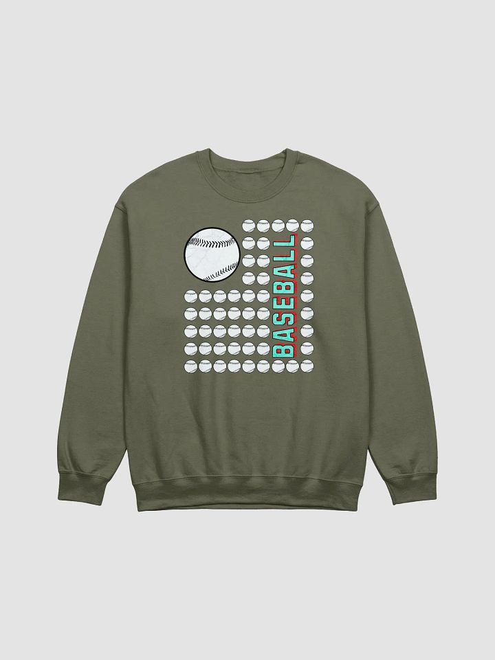 US Flag Baseball Home Run Classic Crewneck Sweatshirt product image (11)