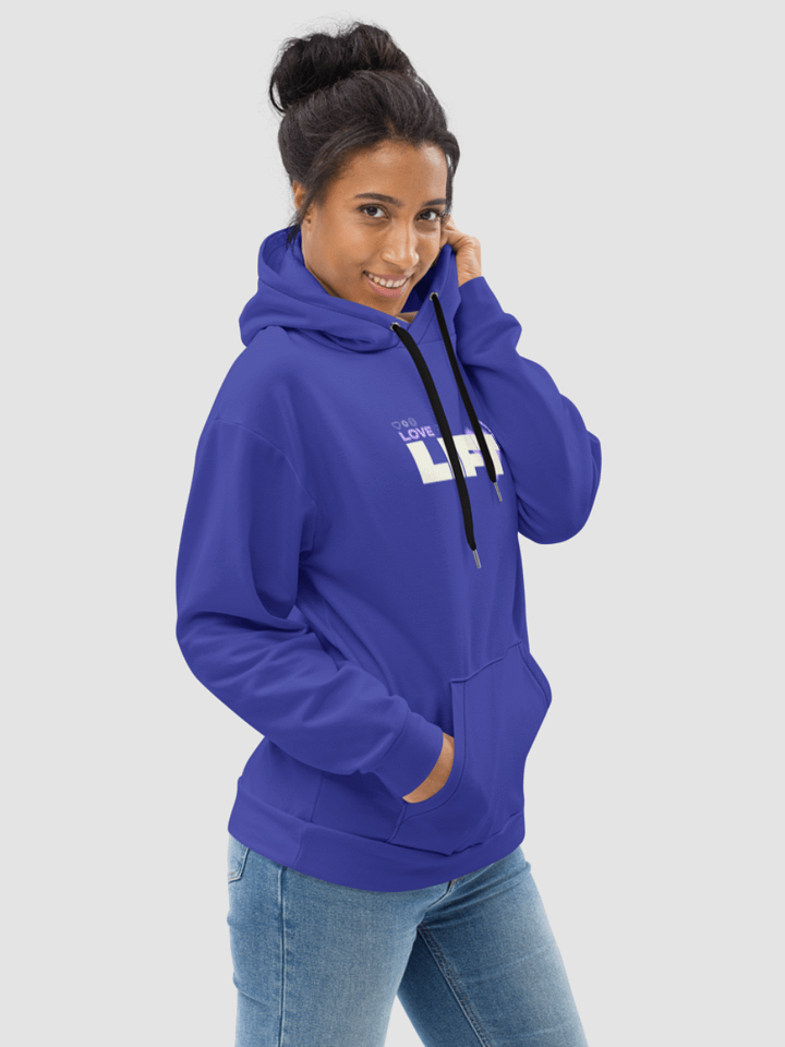 Love To Lift Hoodie - Deep Indigo product image (1)
