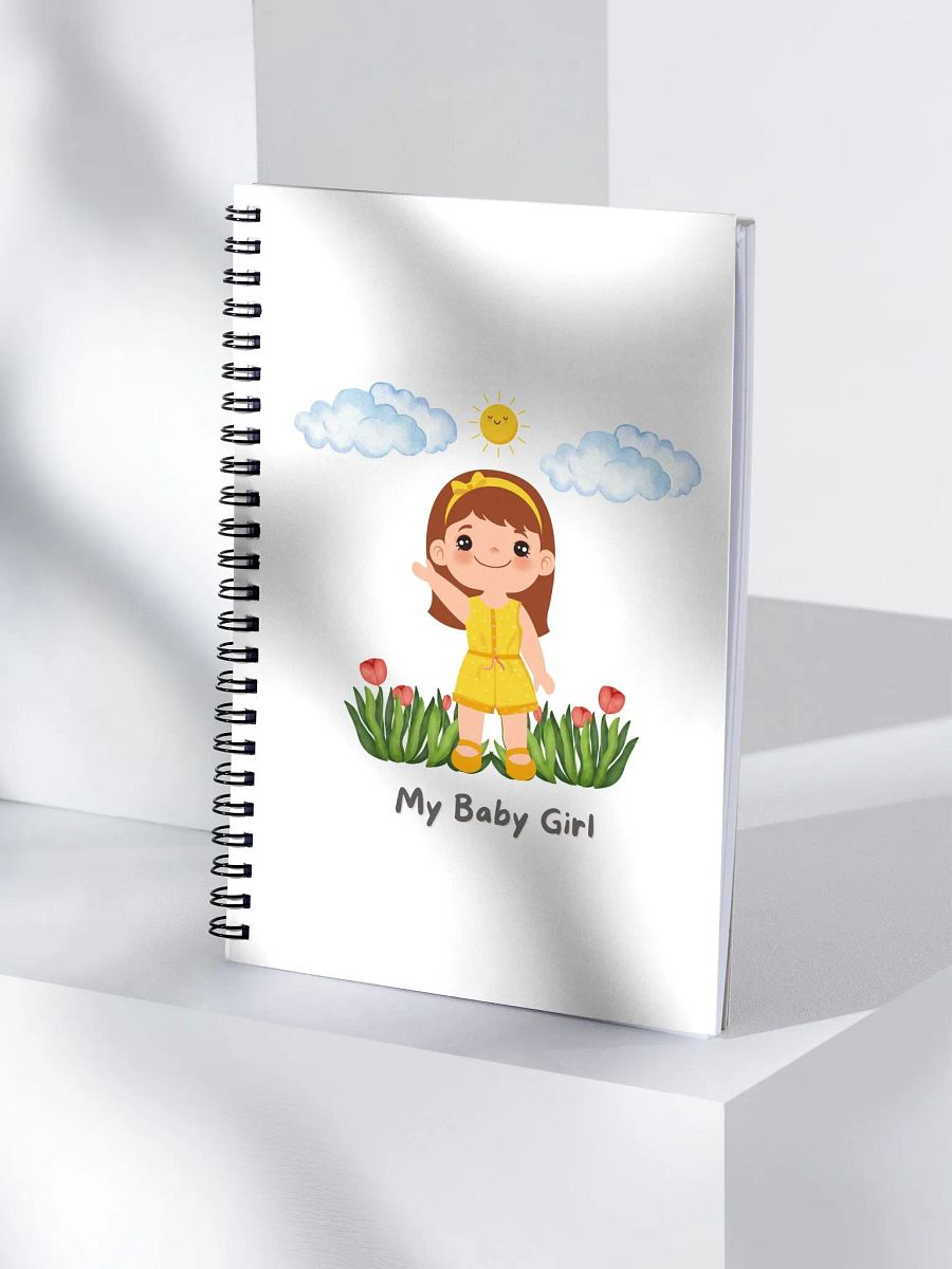 Sunshine & Tulips Spiral Notebook product image (4)