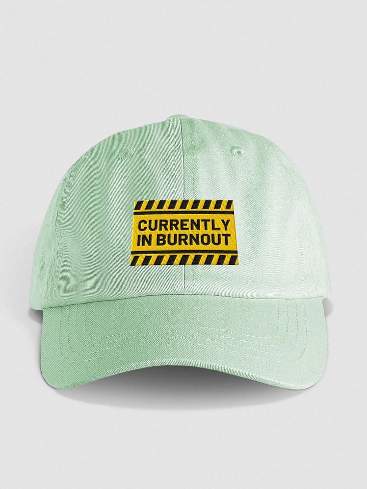 CURRENTLY IN BURNOUT pastel dad hat product image (1)