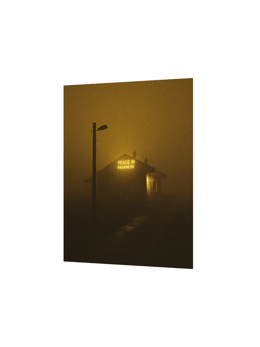 "Peace in Progress" Matte Poster product image (8)