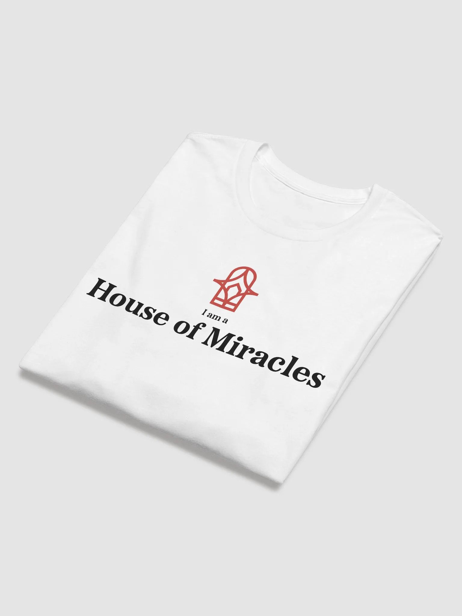 I am a House of Miracles | Longsleeve | Black Print product image (6)
